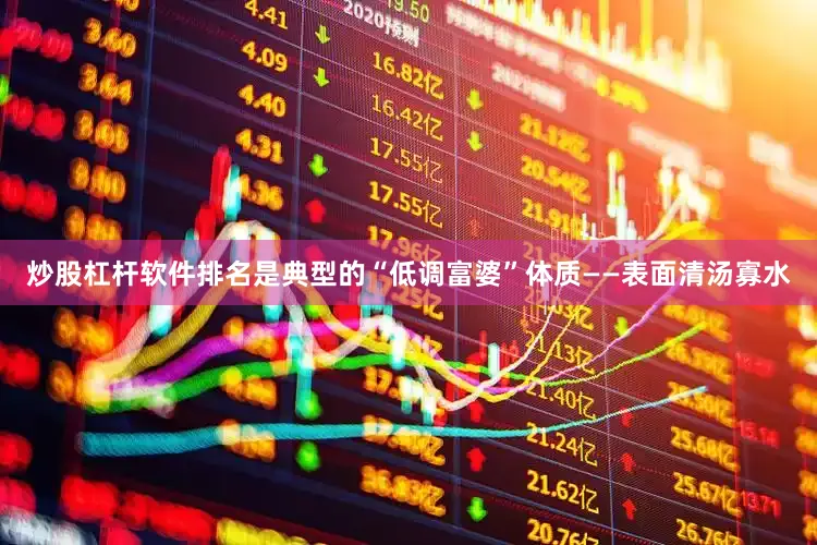 炒股杠杆软件排名是典型的“低调富婆”体质——表面清汤寡水